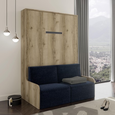 Lit escamotable vertical + banquette