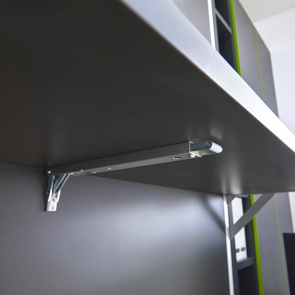 Lit escamotable vertical avec table ou bureau