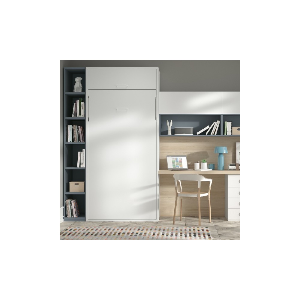 Lit escamotable vertical