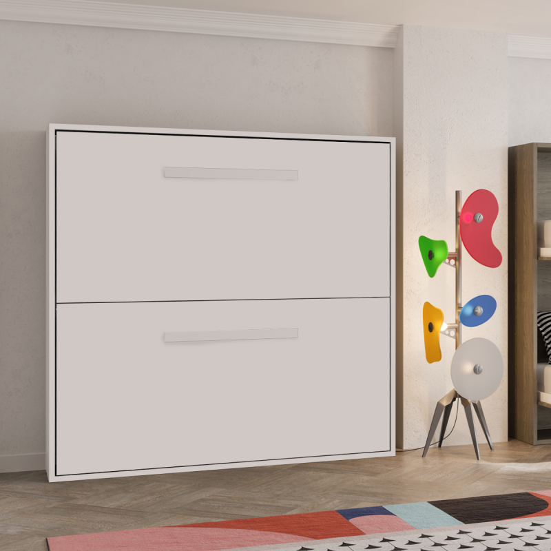 Lits escamotables superposés