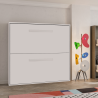 Lits escamotables superposés