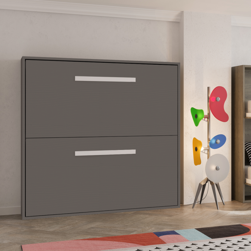 Lits escamotables superposés
