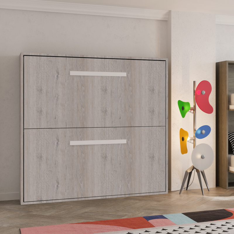Lits escamotables superposés