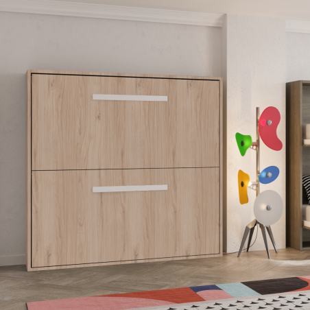 Lits escamotables superposés