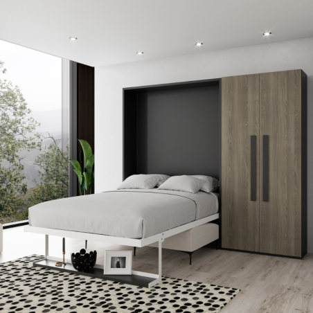 Lit escamotable vertical... - alt