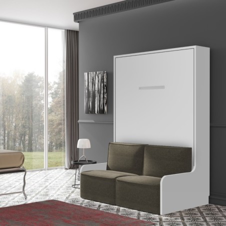 Lit escamotable vertical + banquette