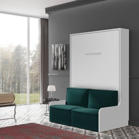 Lit escamotable vertical + banquette