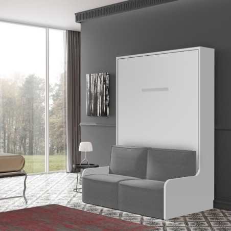 Lit escamotable vertical + banquette