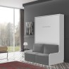 Lit escamotable vertical + banquette