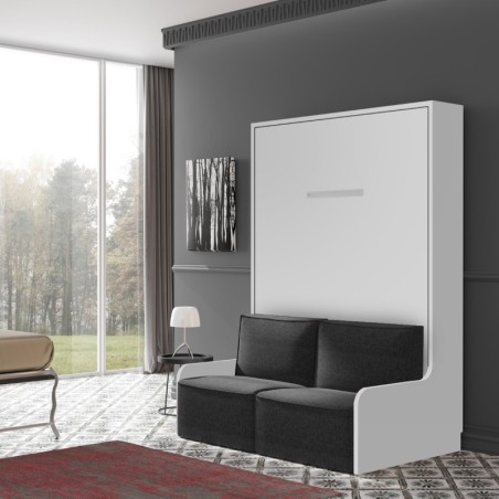 Lit escamotable vertical + banquette