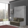 Lit escamotable vertical + banquette