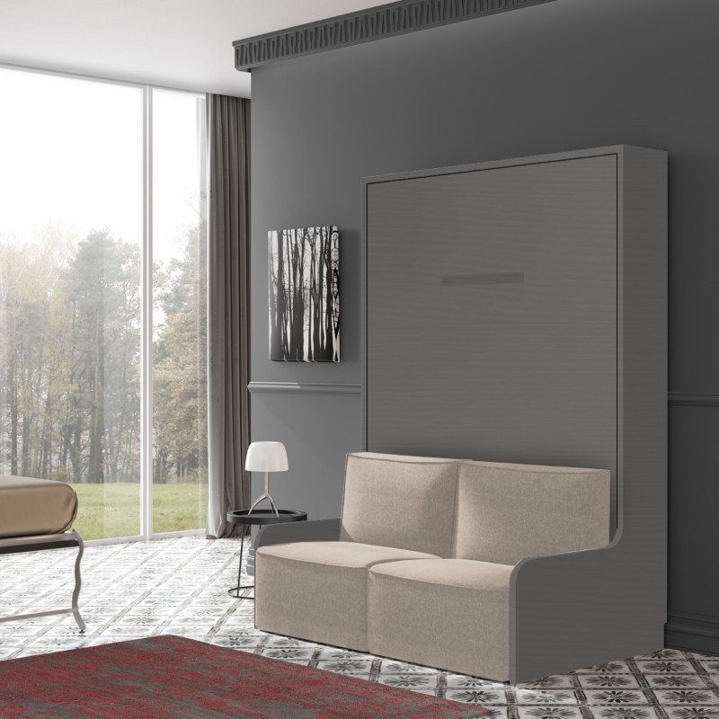 Lit escamotable vertical + banquette