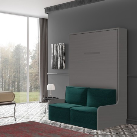 Lit escamotable vertical + banquette