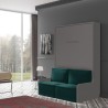 Lit escamotable vertical + banquette