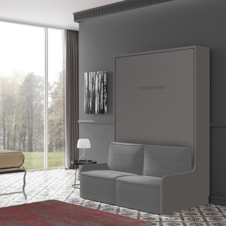 Lit escamotable vertical + banquette