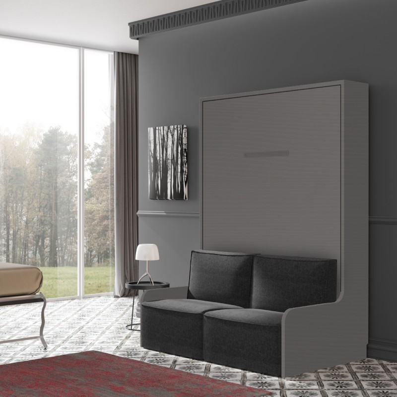 Lit escamotable vertical + banquette