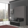 Lit escamotable vertical + banquette