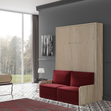 Lit escamotable vertical + banquette