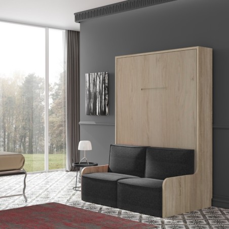 Lit escamotable vertical + banquette
