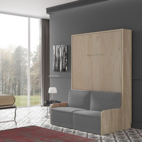 Lit escamotable vertical + banquette