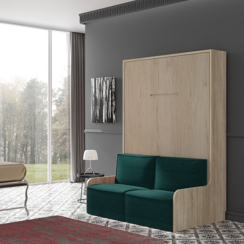 Lit escamotable vertical + banquette