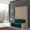 Lit escamotable vertical + banquette