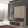 Lit escamotable vertical + banquette