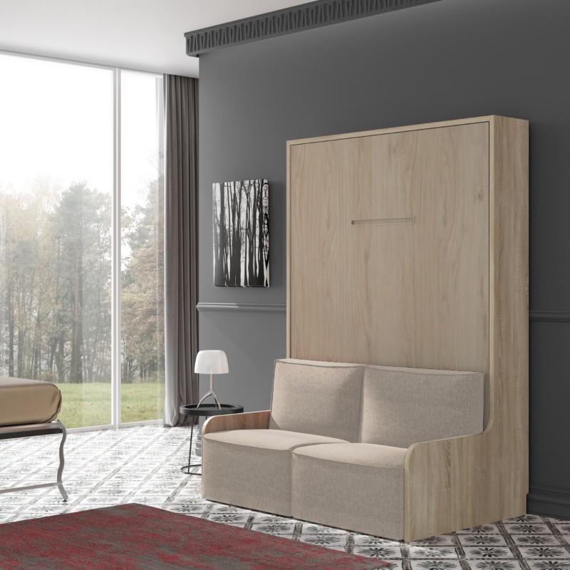 Lit escamotable vertical + banquette