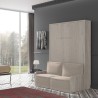 Lit escamotable vertical + banquette