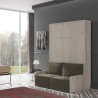 Lit escamotable vertical + banquette