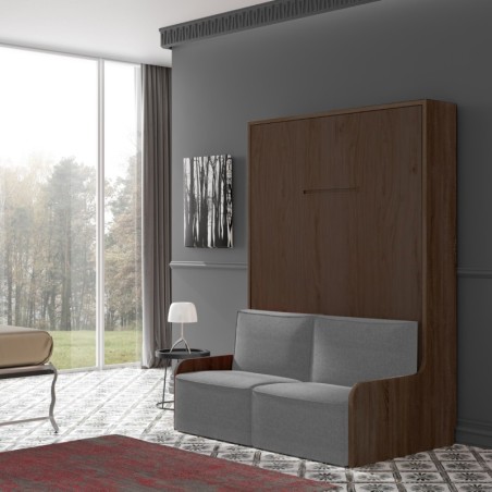 Lit escamotable vertical + banquette