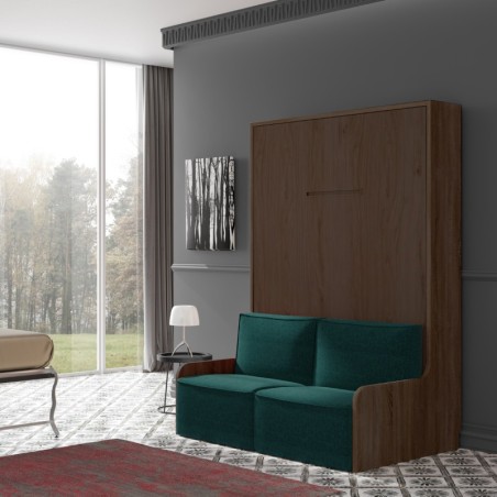 Lit escamotable vertical + banquette