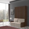 Lit escamotable vertical + banquette
