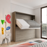 Lits escamotables superposés