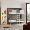 Lits escamotables superposés