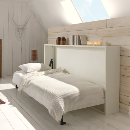 Lit escamotable horizontal... - alt