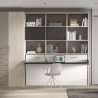 Lit escamotable horizontal RUMBIA – Bureau et bibliothèque