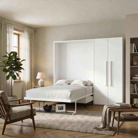 Lit escamotable vertical... - alt