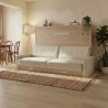 Lit escamotable horizontal avec canapé Citala