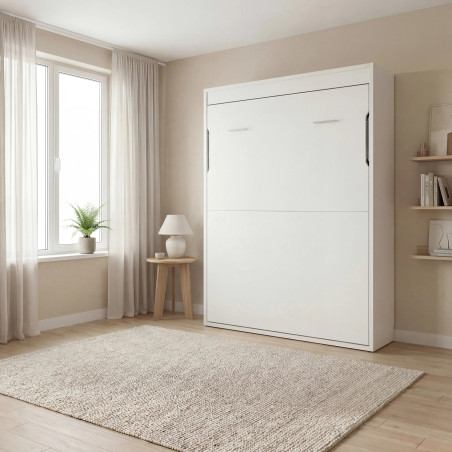 Lit escamotable 2 personnes... - alt