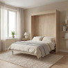 Lit armoire escamotable gain de place - Bulco