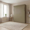 Lit armoire escamotable gain de place - Bulco