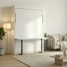 Lit escamotable vertical avec bureau