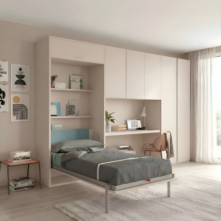 Lit escamotable vertical 1... - alt