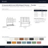 Lit escamotable horizontal RUMBIA – Bureau et bibliothèque