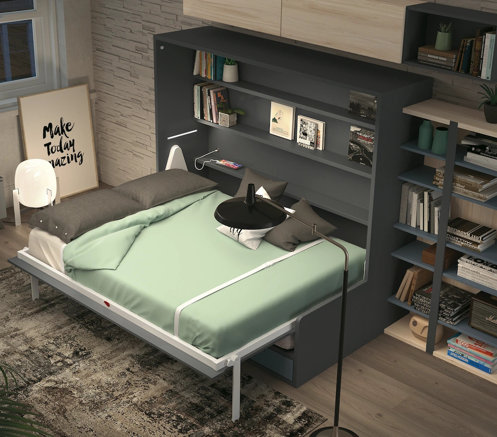 Faut-il fixer un lit escamotable au mur ?